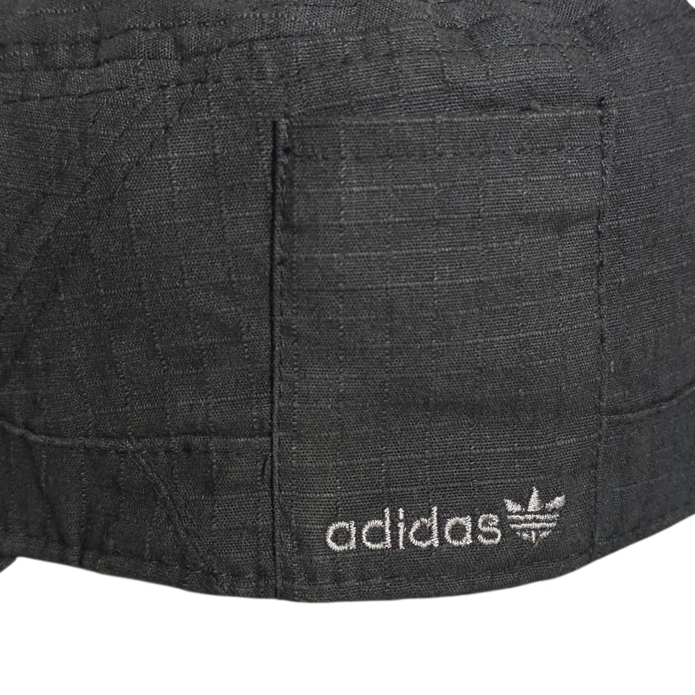 Adidas Vintage 2002 Trefoil Ripstop Military Cadet Cap Men's LG\XL - Picture 6 of 10